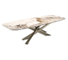 Modern Decorated Glass Table Ceramic Table LANCER Keramik