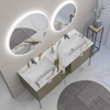 Luxury Sintered Stone Bathroom Vanity furniture