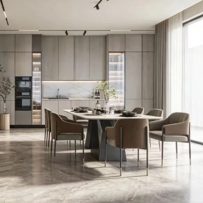stone dining table