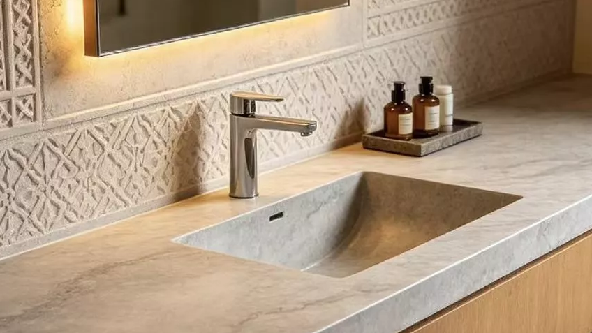 Sintered Stone Bathroom Vanity: Waterproof Design & Installation Guide 2026