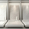 Modern Marble Look Wall Mount TV Cabinet