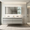 Minimal Floating Wall Mount Stone Bathroom Vanity