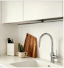 Minimalist White Narrow Kitchen Cabinet