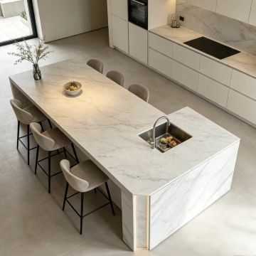 Sintered Stone Kitchen Island: Design, Durability and Installation Guide