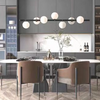 Modern Marble Look Wall Mount TV Cabinet