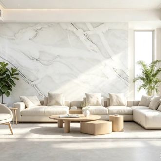 Large Format Marble Look Wall Floor Tile
