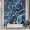 Blue Marble Wall