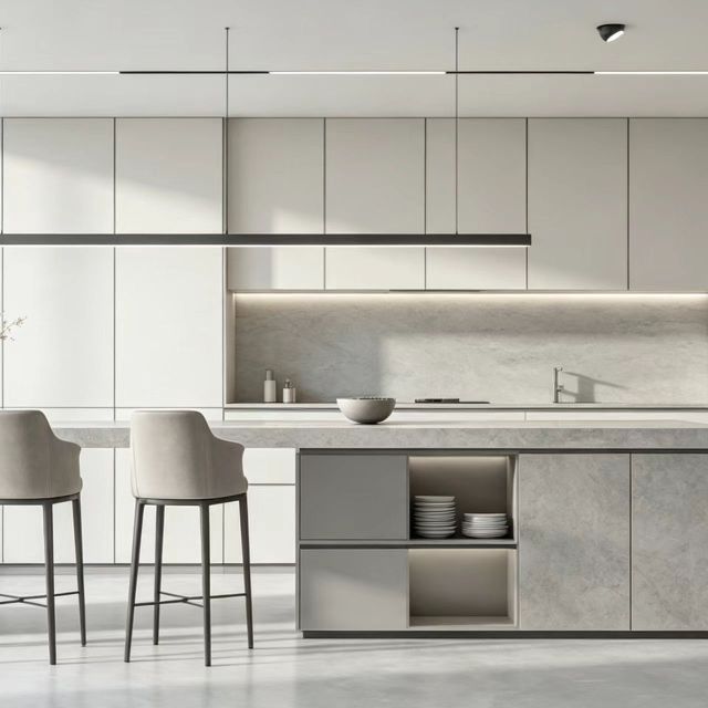 handleless wall cabinet