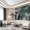 Green Marble Bookmatched Wall Cladding Slab