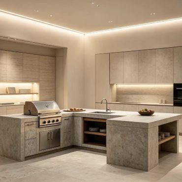 Sintered Stone Outdoor Kitchen: Weather-Resistant Design & Material Guide 2026