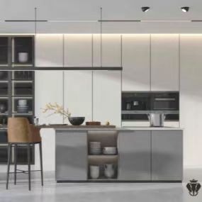 stone countertop storage
