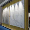 white marble look stone 